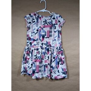 Tea Collection Girls‎ Size 4 Dress with Pockets Cotton Destination Germany